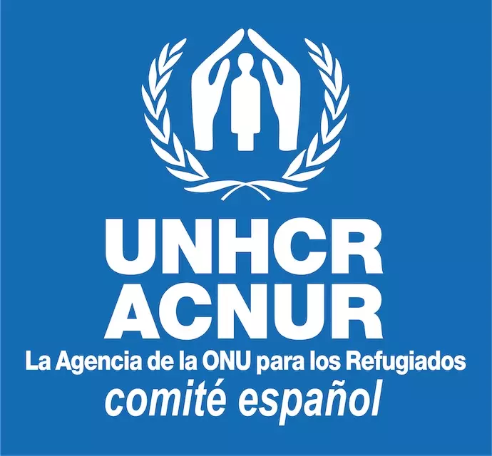 Logotipo de ACNUR (Alto Comisionado de las Naciones Unidas para los Refugiados)